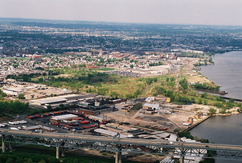 Aerial view of Bridesburg