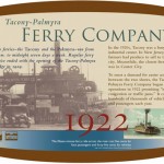 Sign Tacony Palmyra Ferry Company